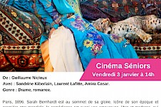 Séance de cinéma seniors - 03 Janvier 2025