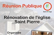 Réunion publique à l'église Saint-Pierre - 5 juillet 2024
